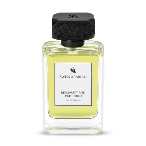 Swiss Arabian Bergamot and Patchouli Eau de Parfum for Men – Intense Fragrance with Musk, Citrus, and Floral Notes, Long-Lasting Scent with a Bold & Alluring