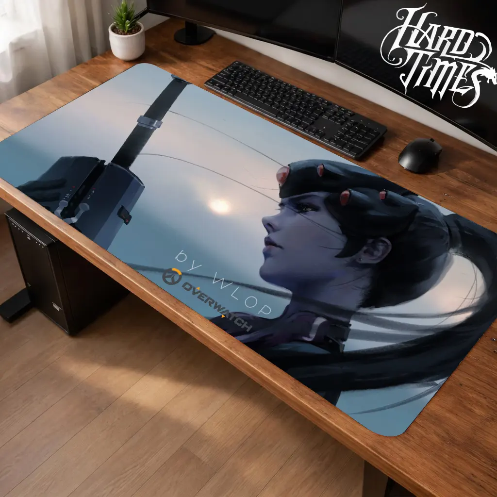 OverWatch Gaming Mouse Pad Personal, Custome, Anime Desk Mat Extended Keyboard Pad Waterproof Non Slip Rubber Base Large Mousepad for PC Gamer Setup Desk Accessories 40x21 Inch,Office Gifts, Decor desktop