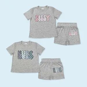 Baby girls soft cotton summer outfit