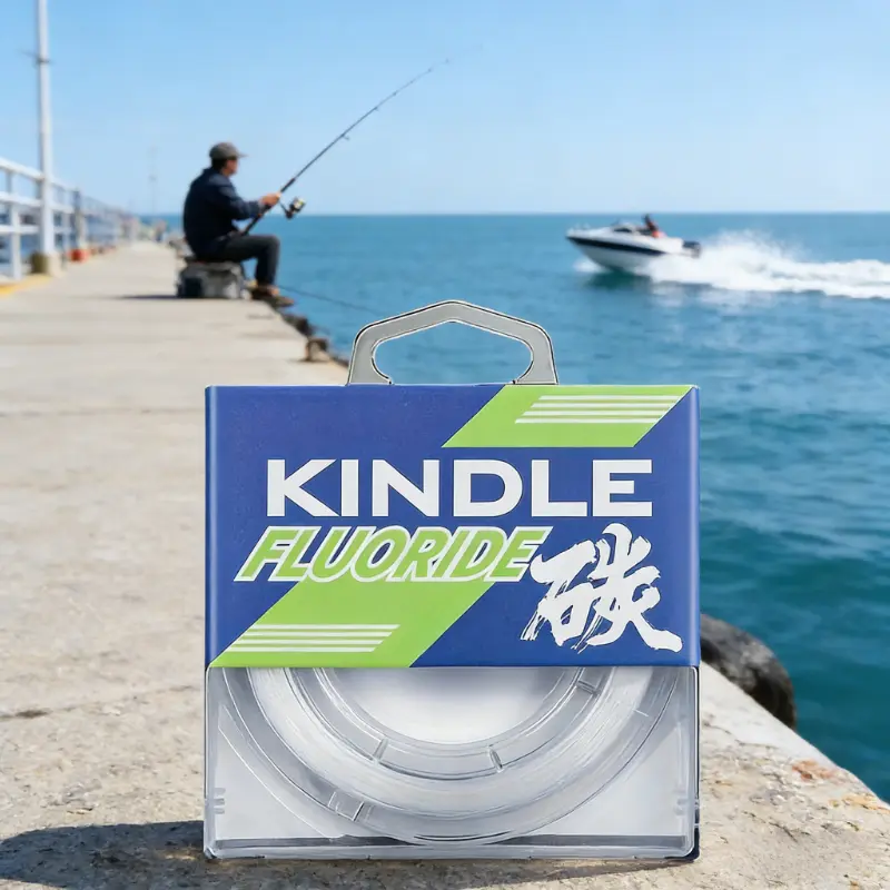 Fluorocarbon Coated Fishing Line for Saltwater and Freshwater, Transparent Low Visibility Spool for Anglers, 100m / 328ft, Low Vis, 100 Metres