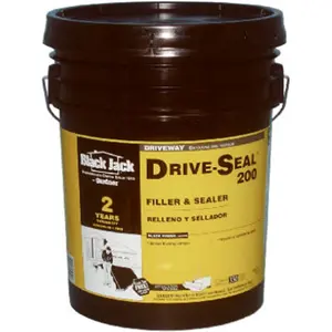 Gibson 6451-9-30 4.75 Gal Drive Seal 200, Specialty Power Tool Accessory with Strong Adhesion for Asphalt Surface Crack Filling