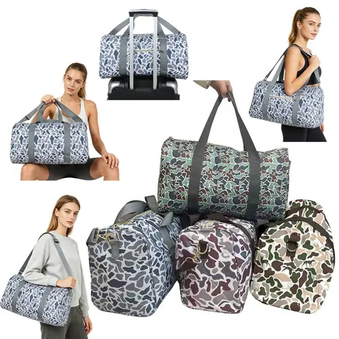 Camo Duffels Travel Duffels Hunting Bag Camouflage Sports Bag Packing Bag Birthday gift Gym bag Christmas Gift