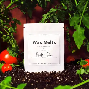 Tomato Vine Wax Melts | Citrus · Tomato Leaves · Top Soil | 100% Soy Wax | Pay What You Can