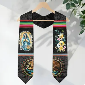 Mexico Graduation Stole 2026 – Mexican Graduation Sash, Class of 2026 V Shape National Country Sash