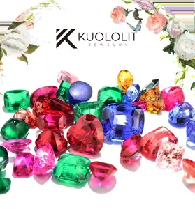 KT Moissanite Rings for Women Solid 18K 14K 10K 925 Silver White Gold Customize for Engagement Wedding Band Rings kuololit