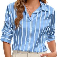 Blue and White Striped