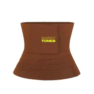 BAWDY BAND, Body Band, Waist Shaper, Cinched Waist, Elastic, Waist Wrap For All Sizes XS To 6XL Women Invincible Waist Wrap Trainer Comfort Gym Compression Accessory