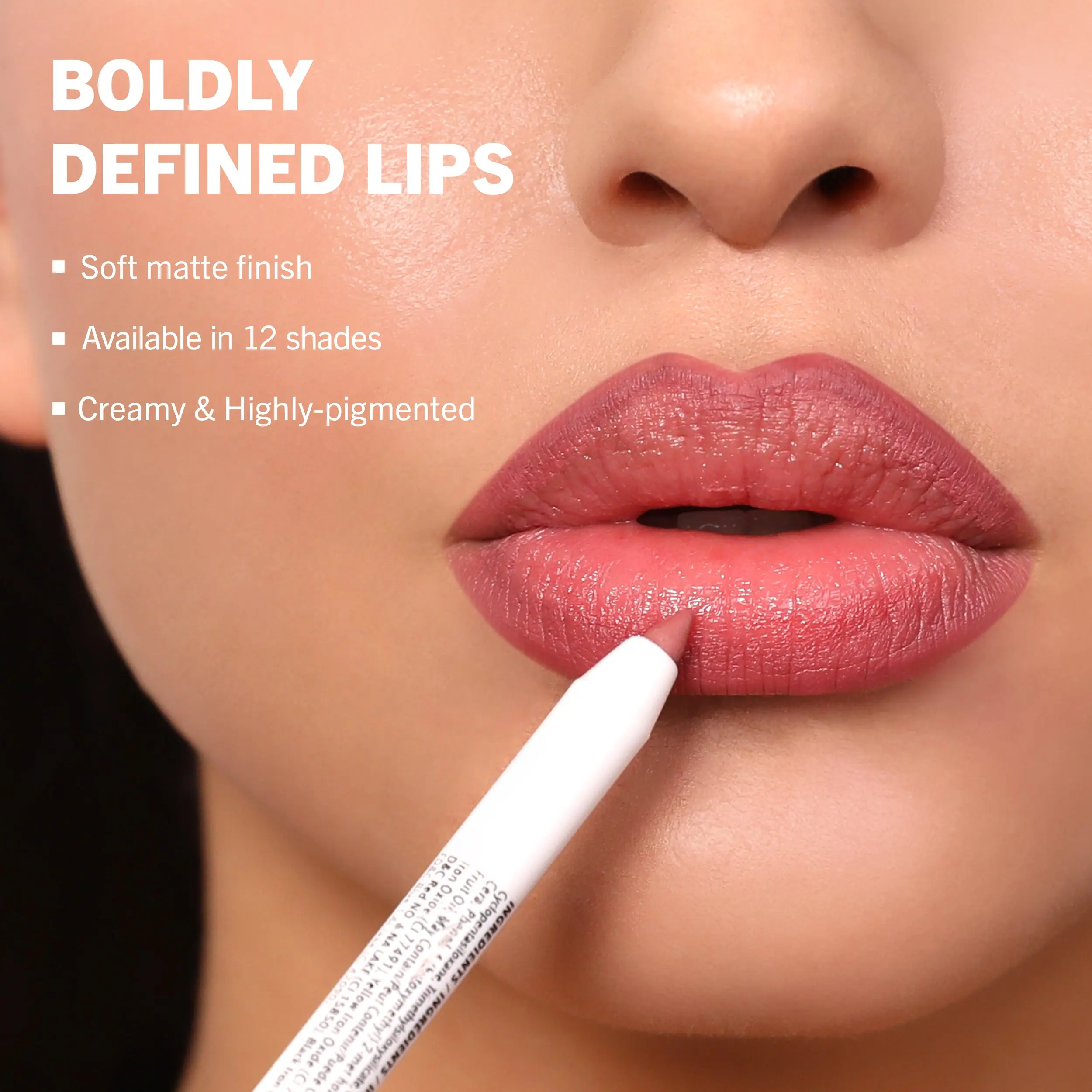 d&c color obsession lip MOIRA | Lip Appeal Plumping Liner (004, Obsession) | Waterproof Lip Liner  with Plumping Effect, Soft Matte Finish | Retractable Smooth Glide Formula,  Long-Lasting & Smudge-Resistant