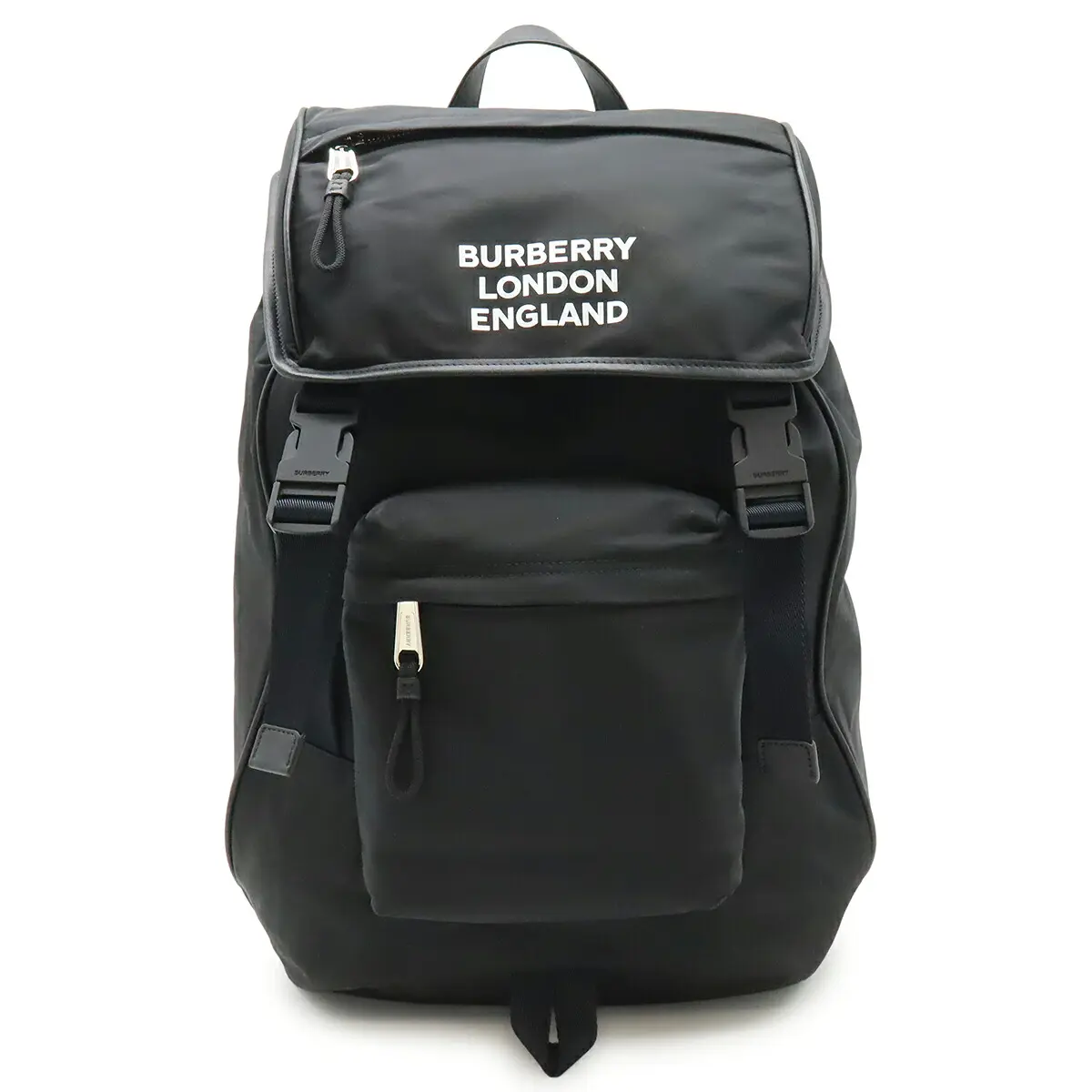 Pre-owned BURBERRY Nylon Tote Bags Leather Backpack