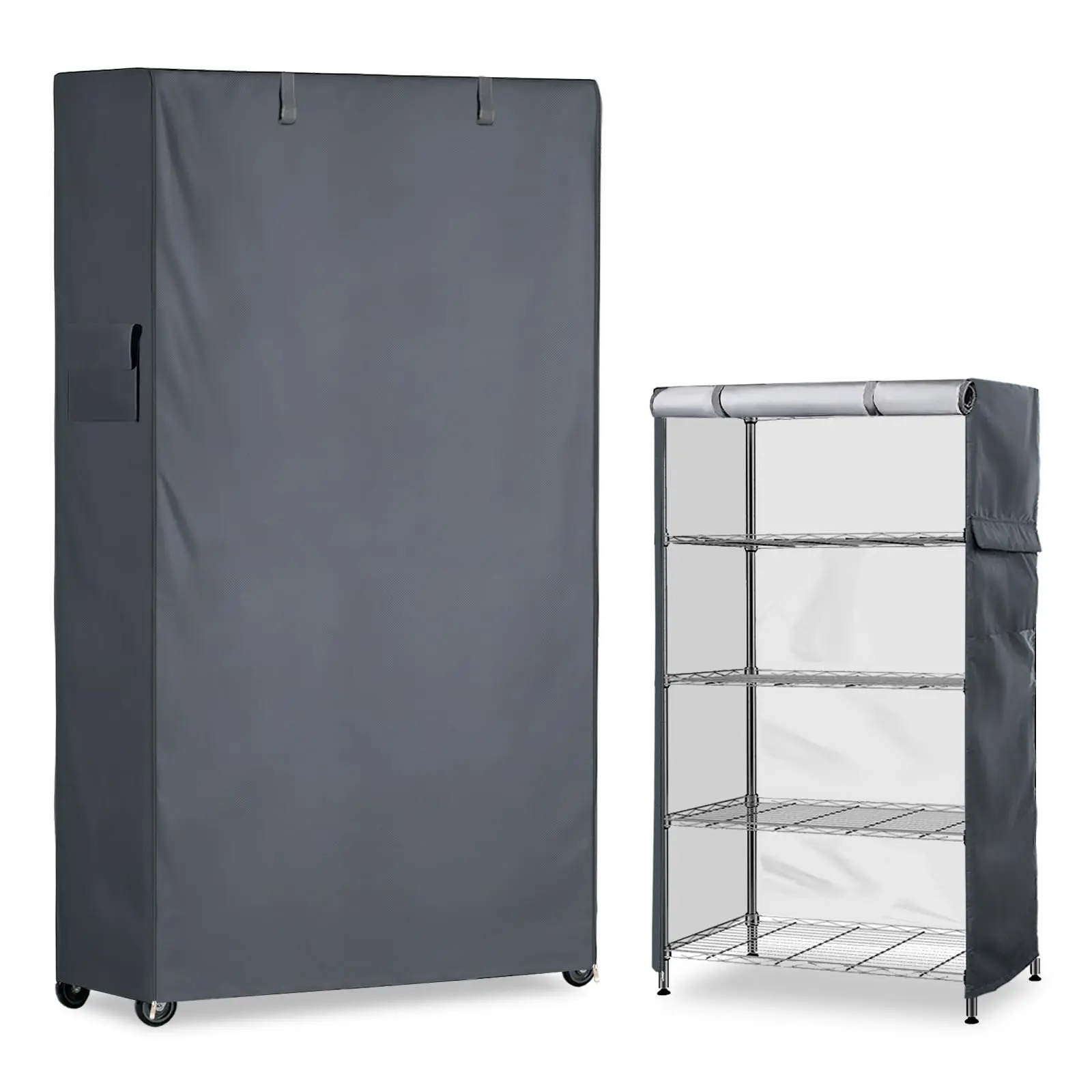 Dalema Waterproof Shelf Cover600D Heavy Duty Dustproof Storage Wire Rack