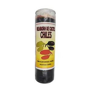 Chiles Veladora Negra / Black Pepper Candle