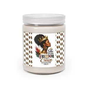 Juneteenth Empowerment Soy Candle, 9oz