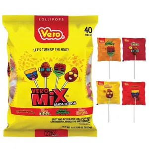 Vero Banda Intensa Lollipops mixed , Delicious Candy Snack for Everyday Enjoyment Bonbon Sweet