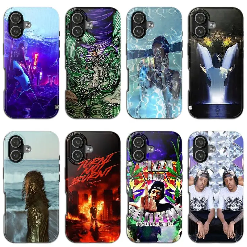 Rapper Aesthetic Phonecase Collection – Ch..ri..s Tr..a..vis, Underground Trap, Album Art, Psychedelic & Street Style Case for iPhone 17, 16, 15, 14, 13, 12, 11 Pro Max Plus Mini