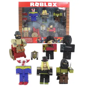 Roblox 2.5 Inch Virtual Doll Werewolf Night Figure Set of 6 with Accessories Box, Collectible Toy Figures for Kids and Adults