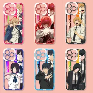 Anime Chainsaw Man Cool Fashionable Phone Case for iPhone 17 16 15 14 13 12 11 Pro Max Plus Air Anti Fall Protective Drop-proof Gift Unique Design