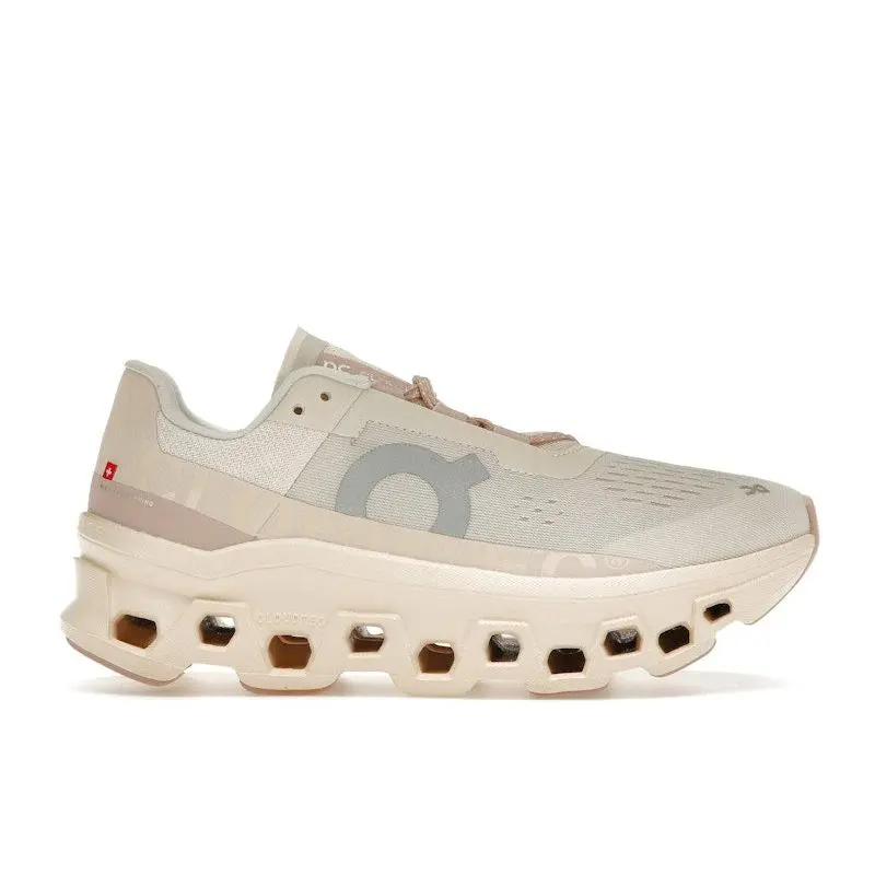 On Women's Running Cloudmonster Moon Fawn Running Shoes, from StockX