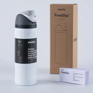 Owala FreeSip BPA-Free Water Bottle – Stylish, Leakproof, and Insulated for Hot & Cold Drinks, Perfect for Workouts or Travel