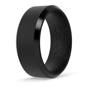 Bevel Ring - Obsidian