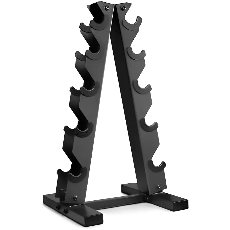 A-Frame Dumbbell Weight Rack | Color Series | Durable & Space-Saving Rack para Mancuernas