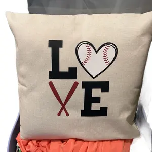 Love Baseball Pillow