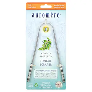 Auromere Authentic Ayurvedic, Tongue Scraper, 1 Scraper