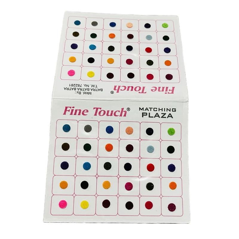 Beautiful multicolor velvet Tika / Bindi