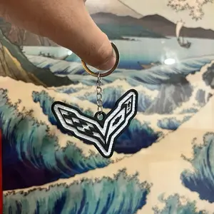 C7 corvette key chain