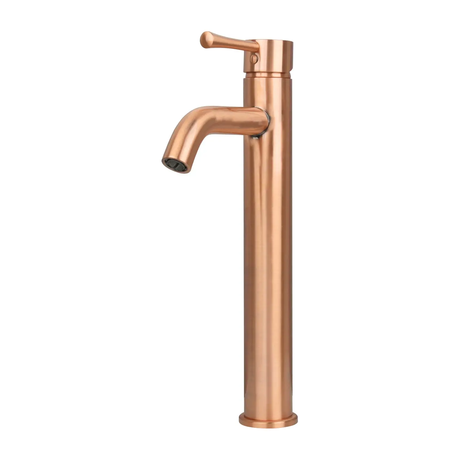 One-Handle Copper Bathroom Vessel Faucet