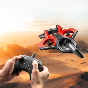Remote Control Stunt Plane, 2.4GHz Quad Drone with 360° Flip and Colorful Lights, Durable EPP Material for Indoor and Outdoor Fun, Foam Drone Airplane