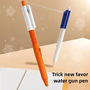 1 Piece Prank Toy Water Gun Pen, Press to Spray Water for Pranks and Stress Relief, Also a Pen That Can Write, Suitable for Prank Games for Teenagers, Perfect for Various Holiday Gifts