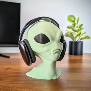 BeamTeam3D Alien Headphone Stand - Office Organizer Stand