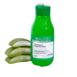 Menta Hair Shampoo with Aloe Vera natural Sabila with natural extracts (Vegan) Growth, anti-grease, hair loss 550ml Haircare Organic Hypoallergenic