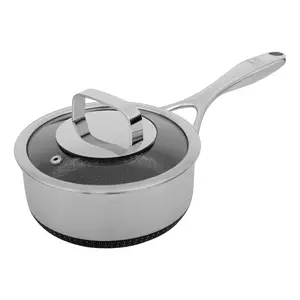 Livwell DiamondClad 1.5 Qt Hybrid Nonstick Saucepan with Lid