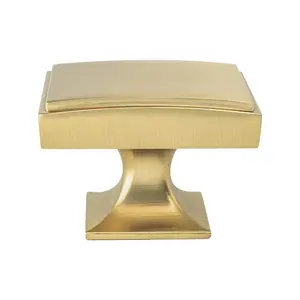 Berenson  Hearthstone Knob - Modern Brushed Gold