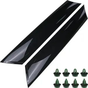 Windshield Post Trim A Pillar Molding Cover Compatible with Mini Cooper R55 R56 R57 2007-2015 Windshield Side Molding Replaces 51137272583 51137272584