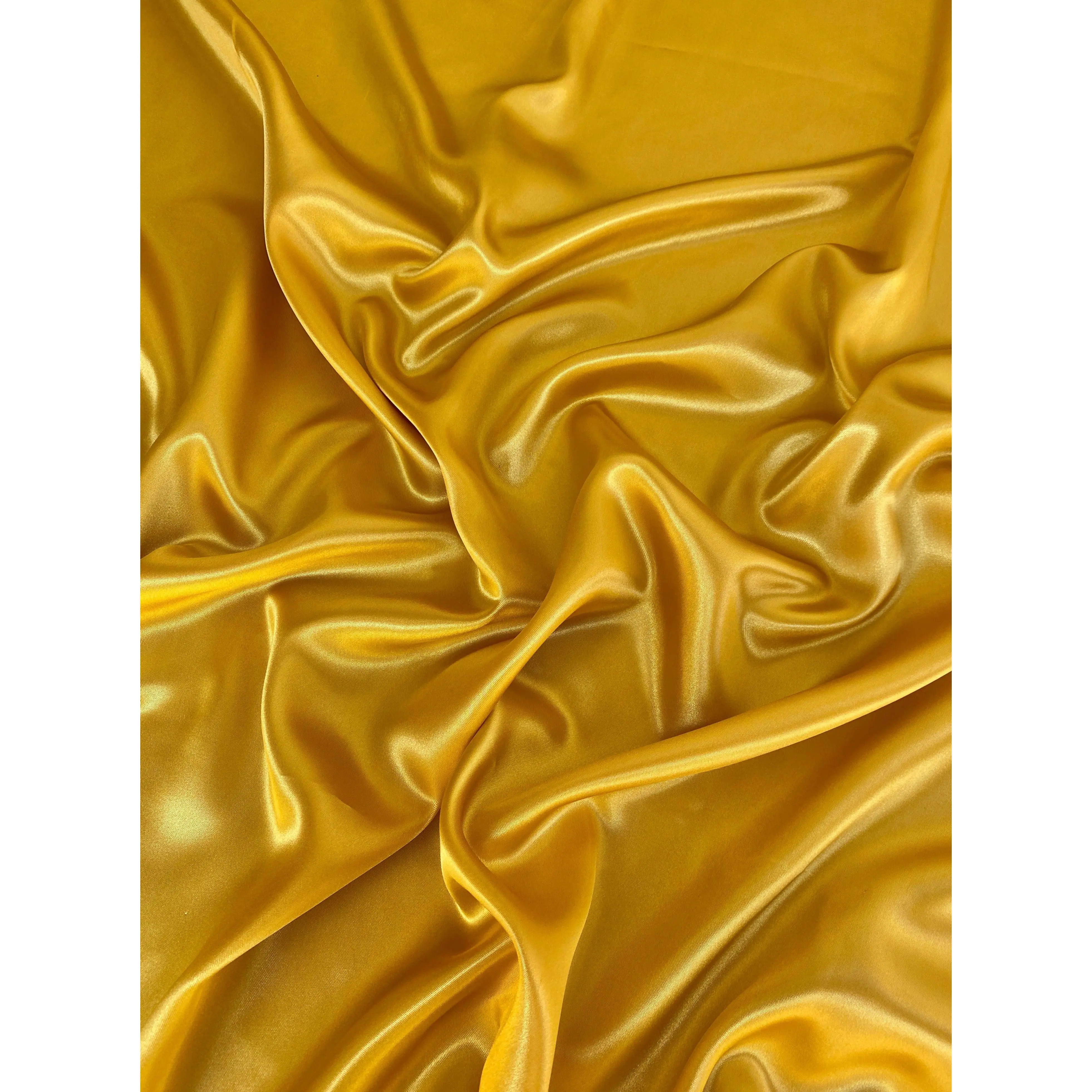 Gold Yellow Satin