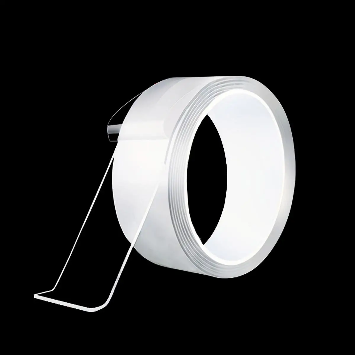 1 Roll Transparent Nano Double Sided Tape, Clear Removable Mounting Tape, Multipurpose Strong Adhesive Tape For Home Office Walls Decor, Poster Hangin