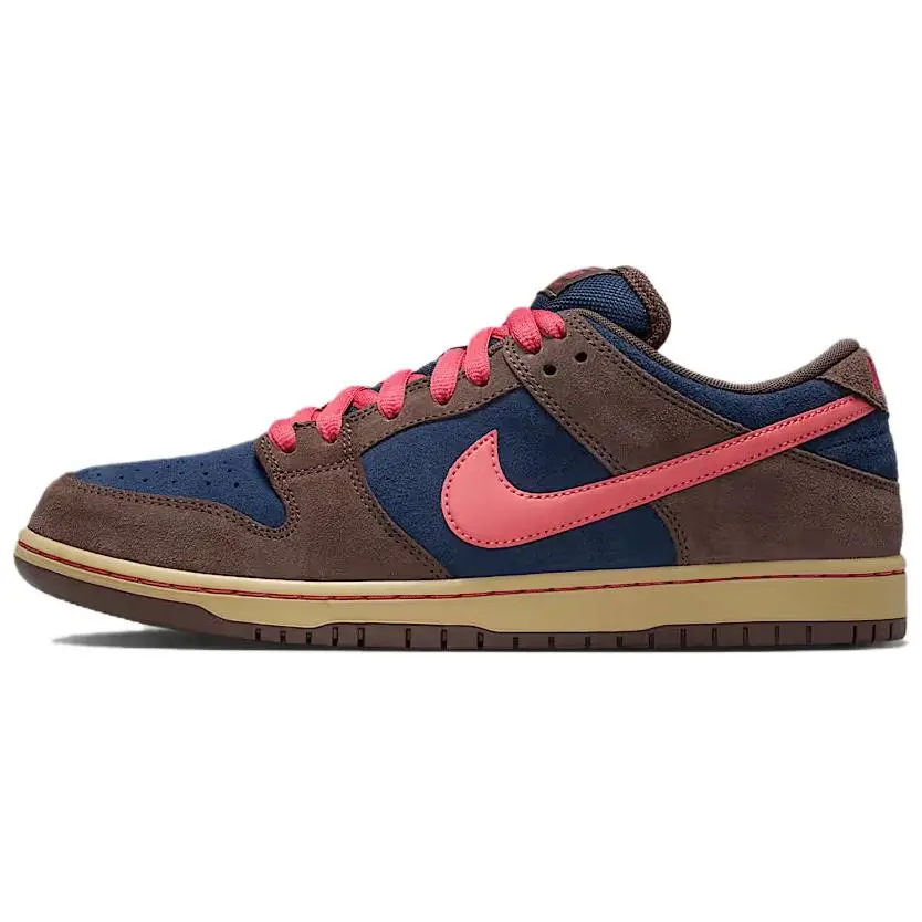 NIKE Men's/Unisex Dunk Low SB 'Baroque Brown' Suede Athletic Shoes for Casual Streetwear and Skateboarding - Snug Fit, True To Size