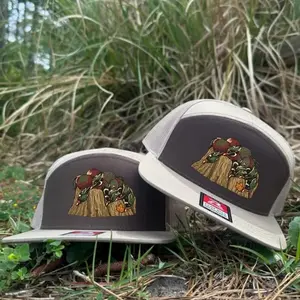 Wood Duck Camo Trucker Hat Embroidered Duck Hunting Snapback Cap, Waterfowl Hunter Mesh Hat, Outdoor Gift Gift For Him, Gift For Her