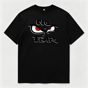 Plus Size Men's Casual Fashion Letter Print T-Shirt, PLUS SIZE