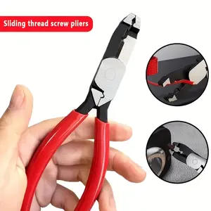 1PC 6‑inch Slip Joint Pliers, for Removing Rusted Screws, Non‑slip for Secure Gripping, Multifunctional Special Removal Pliers, Woodworking Nail Puller & Damaged Screw Remover Tool, Suitable for Home Renovation, Mechanical Maintenance and Auto Repair