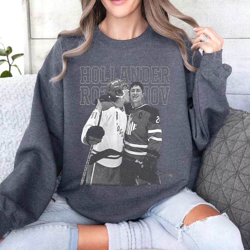 Hudson Williams Connor Storrie Sweatshirt, Heated Rivalry Inspired, Ilya Rozanov Shane Hollander Jumple Sweatshirt, Hudson Williams Sweatshirt for Men and Women
