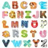 Magnetic Letters, Colorful ABC Animal Alphabet Fridge Magnets,Thick EVA Material, Suitable for Toddlers Aged 3 4 5