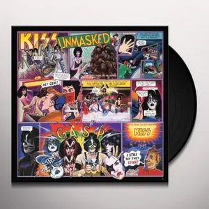 Unmasked - Kiss - Record Album, Vinyl LP