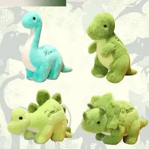 Cute Plush Dinosaur Toys Set, Soft Stuffed Animals for Kids, Cuddly Stuffed Animal, Perfect Birthday Gift, Home Decor & Party Supplies, Collectible Soft Animal