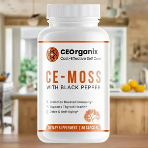 CE-Moss with Black Pepper Capsules (Irish Sea Moss for Blood Types A, B,  O and AB)