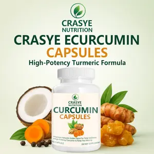 CRASYE Curcumin 670mg Supplement – Black Pepper & MCT Oil for Better Absorption