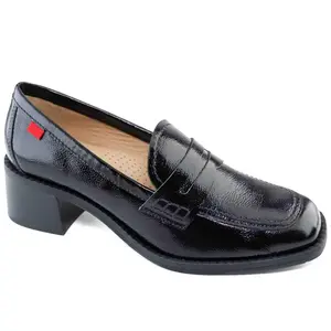 Marc Joseph New York Leather Block Heel Loafer-Kathleen