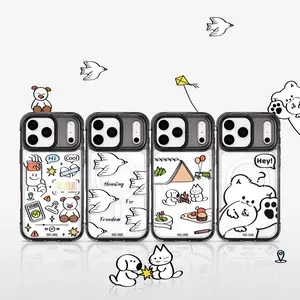 Magnetic Phone Case Compatible with iPhone 12-17 Pro Max Series, Wireless Charging, Fashion Design, Perfect Gift for Valentine's Day